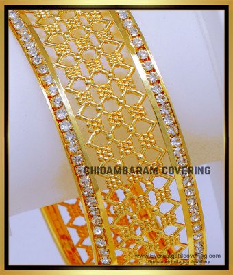 BNG808 - 2.4 Size Unique Light Weight Party Wear Kada Bangles for Ladies