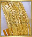 BNG819 - 2.8 Gold Plated Daily Wear 4 Bangles Set Gold Designs Online