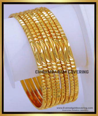BNG821 - 2.10 Latest Design of Gold Bangles Look Alike Collections
