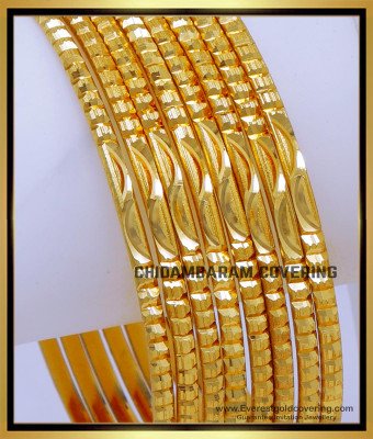 BNG821 - 2.10 Latest Design of Gold Bangles Look Alike Collections