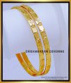 BNG826 - 2.6 Gold Design Gold Plated Daily Use Pure Impon Bangles