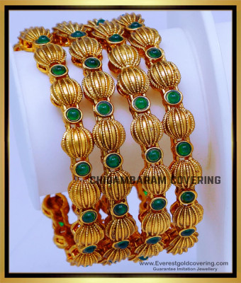 BNG844 -2.4 Beautiful Wedding Bangles Antique Jewellery Design