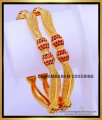 BNG849 - 2.8 Latest Guaranteed Gold Plated Ruby Bangles Gold Model