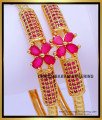 BNG853 - 2.6 New Model Ruby Stone Covering Bangles Online Shopping