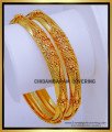 BNG876 - 2.4 Latest Real Gold Design Guaranteed Gold Plated Bangles