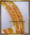 BNG876 - 2.4 Latest Real Gold Design Guaranteed Gold Plated Bangles