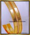 BNG878 - 2.8 Elegant Simple One Gram Gold Fancy Bangles Design