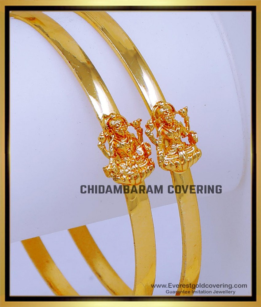 BNG880 - 2.6 Lakshmi Design Lightweight Daily Wear Bangles for Women