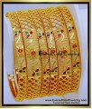 BNG910 - 2.4 Grand Look Forming Gold 6 Bangles Set for Wedding