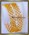 BNG917 - 2.4 High Quality Gold Plated Zic Zac Pattern Bangles
