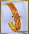 BNG918 - 2.6 Traditional Guaranteed Daily Wear Gold Bangles Set