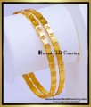 BNG923 - 2.6 Latest Light Weight Daily Use 1 Gram Bangles Design