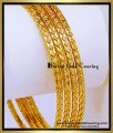 BNG925 - 2.4 New Model 1 Gram Gold Plated Bangles for Daily Use