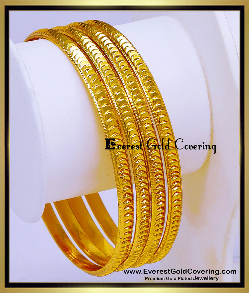 BNG926 - 2.4 Latest Guaranteed Bridal Wedding Gold Bangles Design
