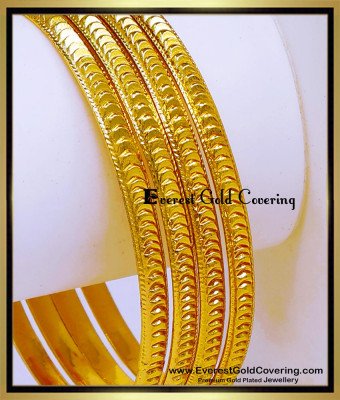 BNG926 - 2.4 Latest Guaranteed Bridal Wedding Gold Bangles Design