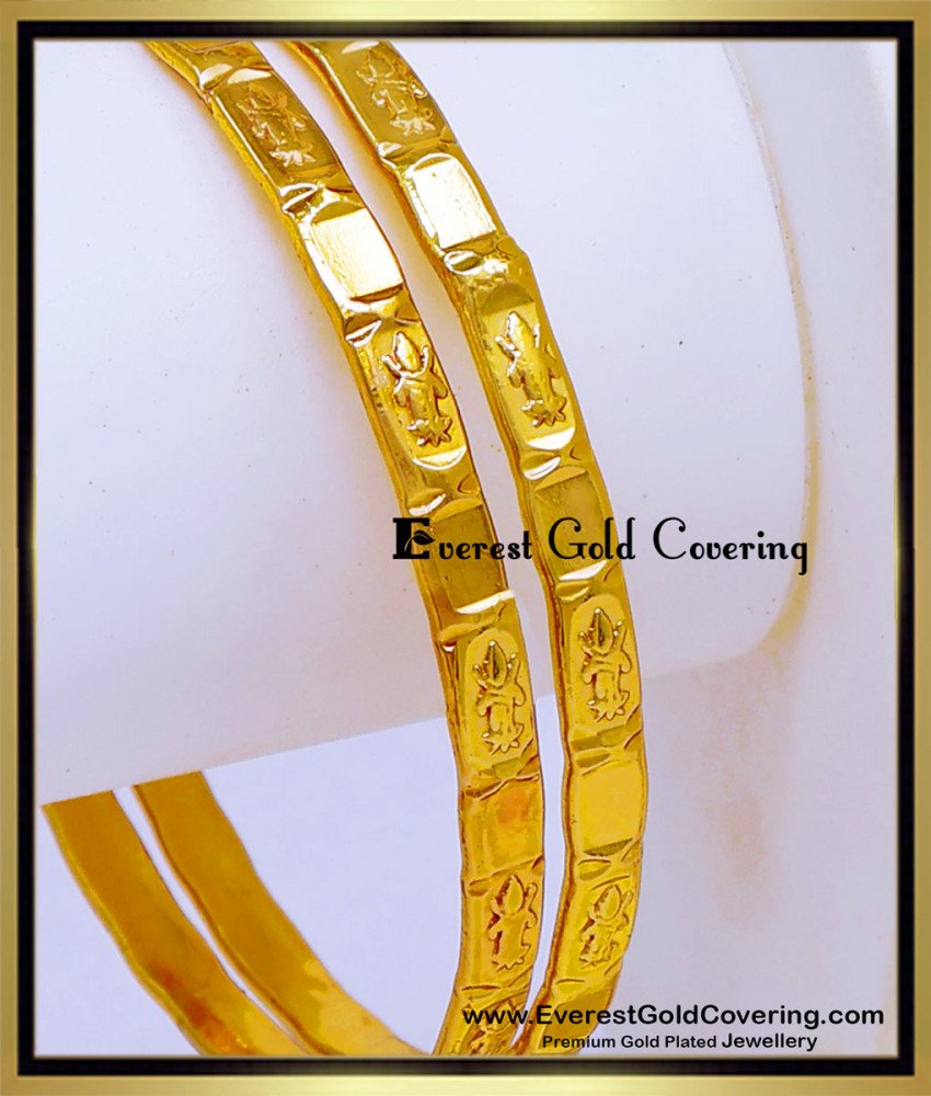 BNG935 - 2.8 Impon Daily Wear Lakshmi Bangle Design for Women