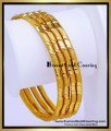 BNG946 - 2.6 Simple Daily Wear One Gram Gold Bangles for Women