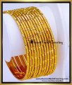 BNG950 - 2.4 Bridal Wear Gold Covering Bangles Set Of 12 Pieces
