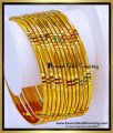 BNG952 - 2.6 Wedding Gold Plated Bangles Set Of 12 Pieces Online