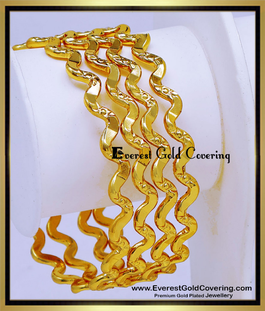 BNG961 - 2.6 Pure Impon Traditional Daily Wear Neli Bangles Online