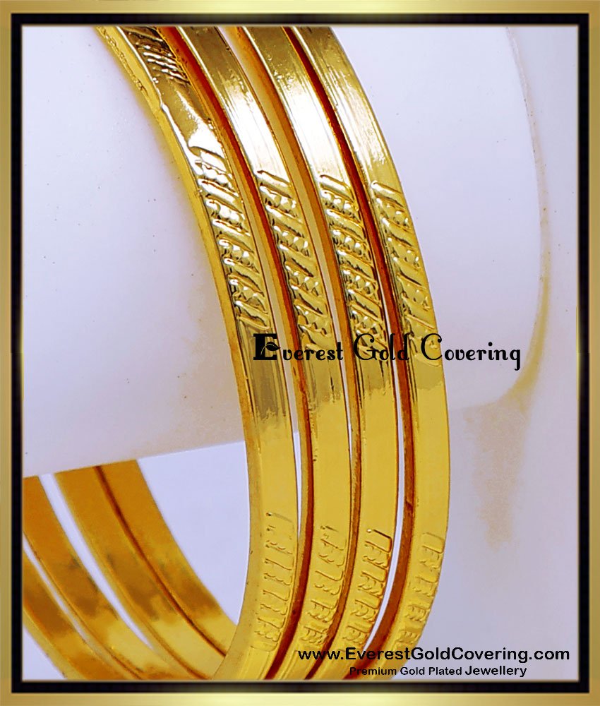 BNG963 - 2.6 Original Pure Impon Five Metal Bangles for Women