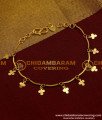 BCT011 - Trendy Gold Plated Floral Hanging Popular Teenage Bracelet Online