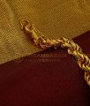 BCT115 - Gold Plated Heavy Thick Twisted Hand Chain Dragon Design Bracelet for Men