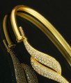 BCT134 - 2.6 Size Latest Unique Diamond White Stone Bangles Design Women Bracelet Indian Imitation Jewellery