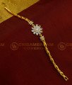 BCT137 - Unique American Diamond Rose Gold Flower Design Bracelet for Girls
