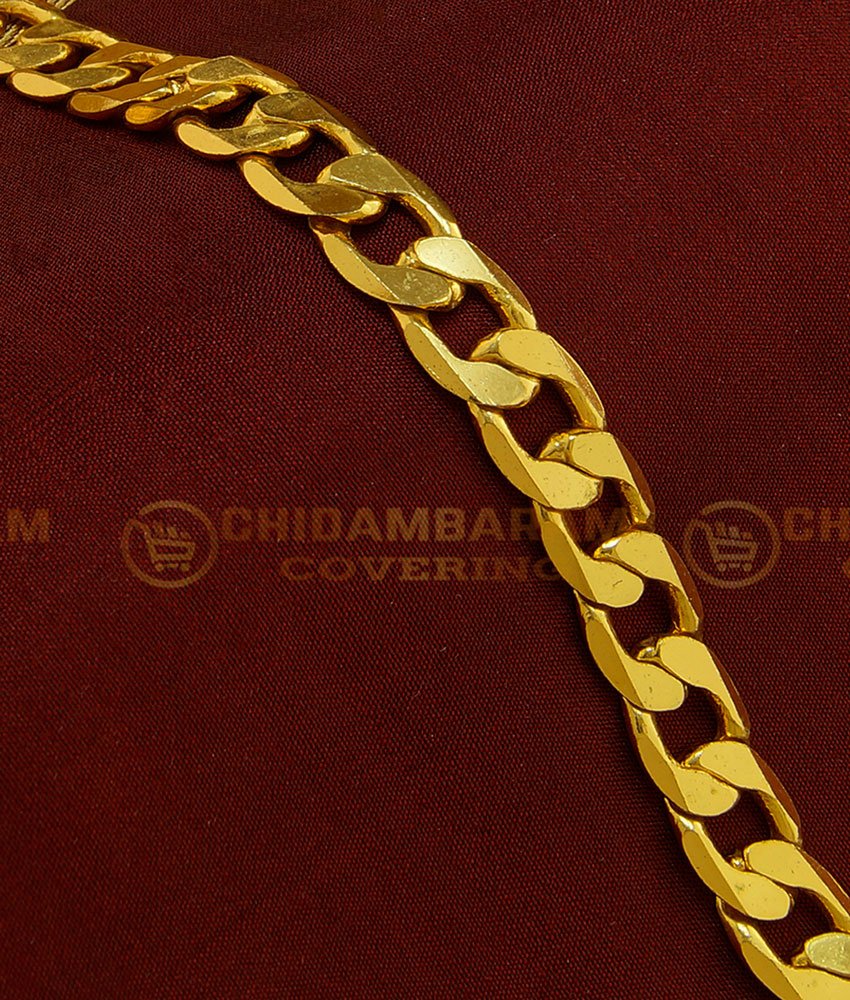 BCT140 - Men Wedding Jewellery Gold Plated Bracelet Design Gold Hand Chain for Male 