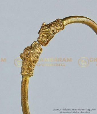 BCT142 - Pure Impon Kappu Daily Wear Adjustable Cheetah Design Kada Kappu for Men