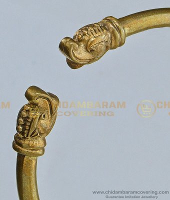 BCT145 - Free Size Impon Adjustable Yazhi Design Panchaloham Kappu for Daily Wear 