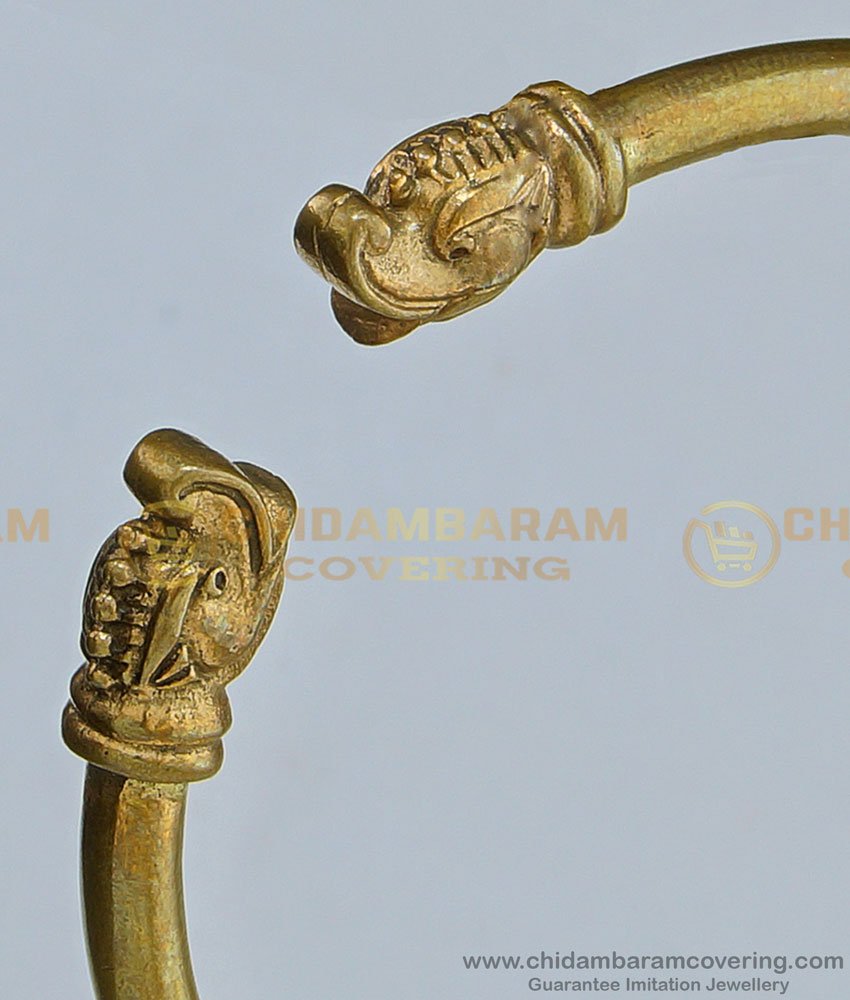 BCT145 - Free Size Impon Adjustable Yazhi Design Panchaloham Kappu for Daily Wear 
