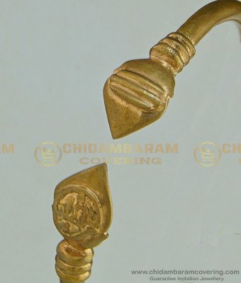BCT147 - Pure Impon Natural Color Daily Use Om Vel Kappu Kada for Men