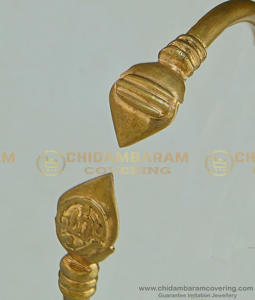 BCT147 - Pure Impon Natural Color Daily Use Om Vel Kappu Kada for Men