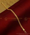BCT166 - Gold Plated Jewellery Thin Gold Bracelet for Men 