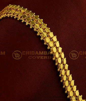 BCT170 - Most Attractive Real Gold Design Broad Bracelet Latest Imitation Men’s Bracelet Online