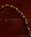 BCT174 - Gold Plated Light Weight Rudraksha Hand Bracelet Men and Women 
