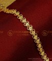 BCT186 - New Model Heart Design Gold Plated Bracelet for Ladies