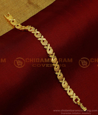 BCT193 - Best Quality One Gram Gold Plated Bracelet Designs     
