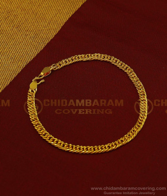 BCT200 - 5.5 Inch Small Size Light Weight Daily Wear Chain Type Simple Bracelet at Best Price 