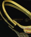 BCT208 - 2.6 size Latest Designer White Stone Cubic Zirconia Slim Kappu Bracelet for Female  