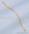 BCT218 - Unique Gold Style Light Weight White Stone Ladies Bracelet Buy Online