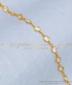 BCT218 - Unique Gold Style Light Weight White Stone Ladies Bracelet Buy Online