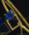 BCT248 - 2.6 Size One Gram Gold American Diamond Bracelet Ladies Gold Kappu Designs Online 