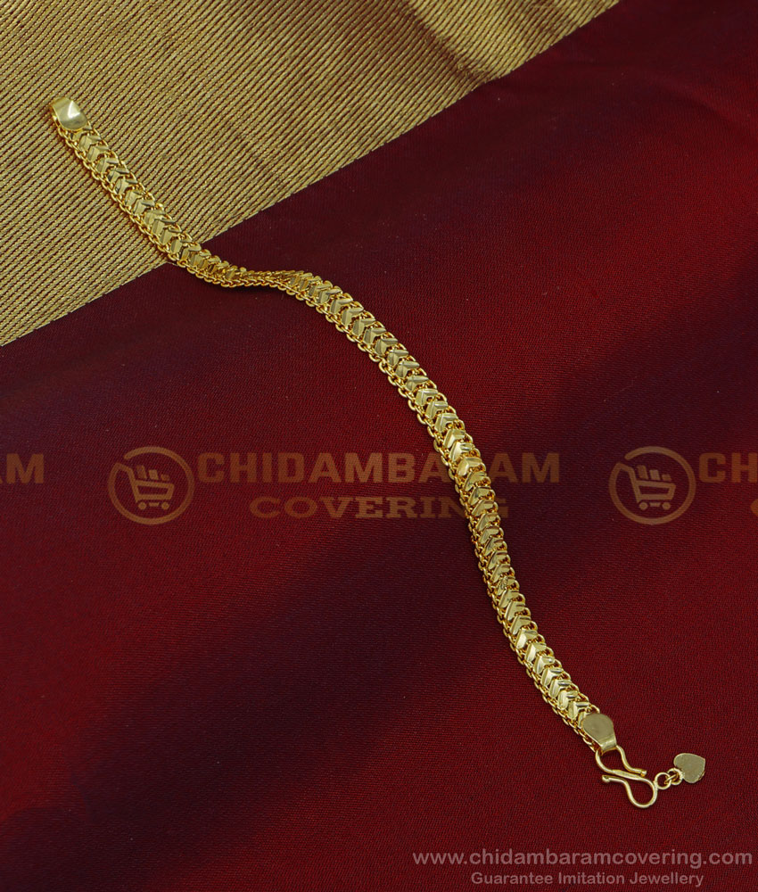 BCT259 - Elegant Gold Design Heart Design One Gram Gold Guaranteed Online