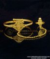 BCT270 - 2.6 size Latest Adjustable Gold Kappu Bracelet with Attached Finger Ring Online