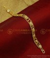 BCT273 - Latest Light Weight One Gram Gold Plated Bracelet for Men 