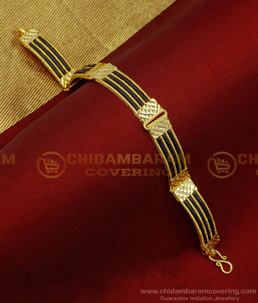 BCT276 - Gold Design Anaval Bracelet 1 Gram Gold Elephant Hair Bracelet Men Wedding Bracelet 