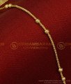 BCT279 - 7.5 Inch One Gram Gold Ball Chain Design Guaranteed Thin Bracelet Buy Online